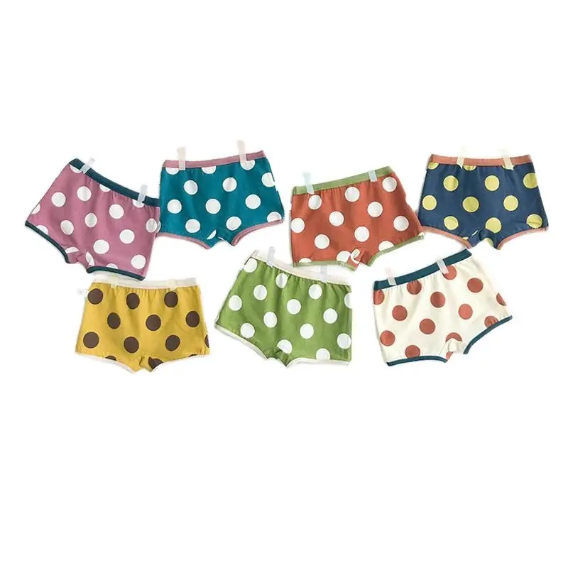 3pcs Children Underwear Baby Girls Cotton Briefs Dot Underpants Toddlers Panties Boys Briefs Lovely Lingerie Shorts For Kids3-8t
3pcs Children Underwear Baby Girls Cotton Briefs Dot Underpants Toddlers Panties Boys Briefs Lovely Lingerie Shorts For Kids3-8t