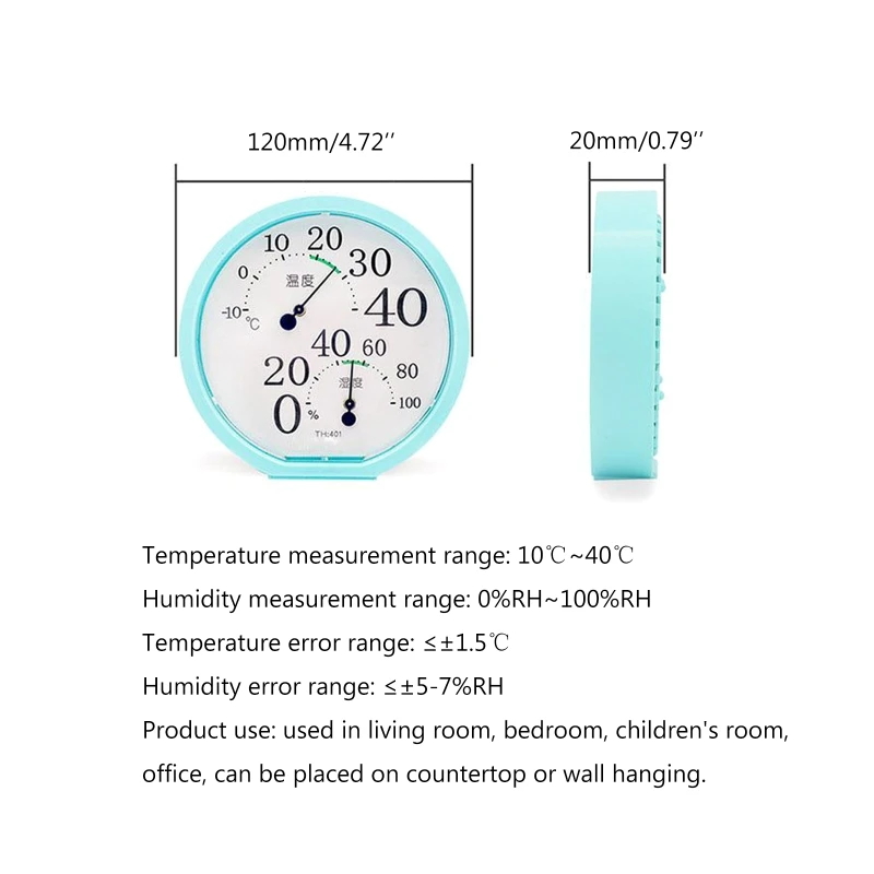 Wall Hanging Thermometer Hygrometer Indoor Outdoor Temperature Humidity Monitor Dropshipping
Wall Hanging Thermometer Hygrometer Indoor Outdoor Temperature Humidity Monitor Dropshipping