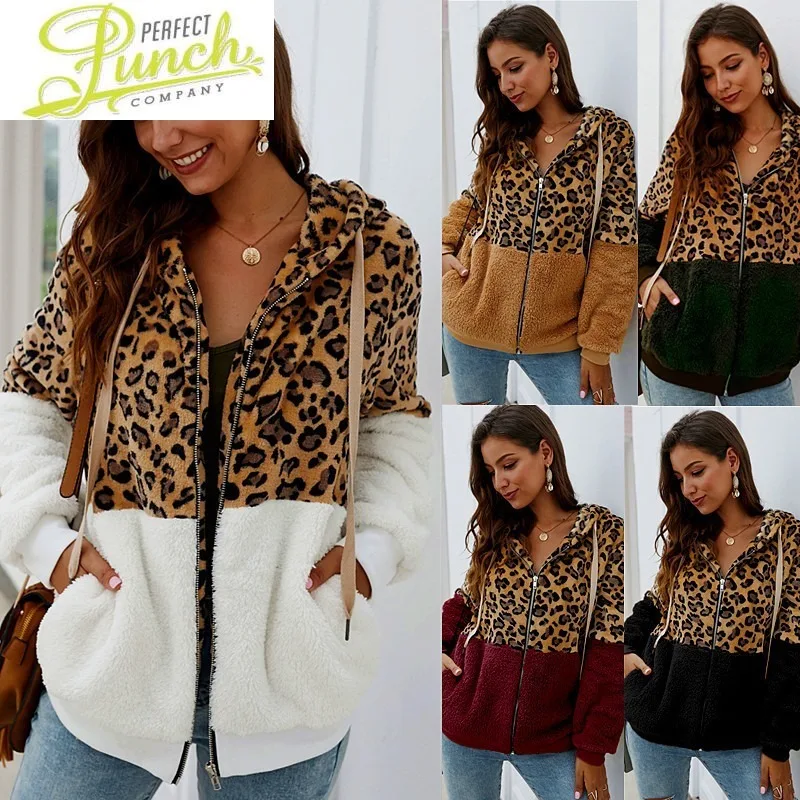 Print Stitching Hoodies Leopard 2021 Winter Clothes Women Jacket Female Hooded Woman Cloth Fashion Top Sudadera Mujer LXR1178
Print Stitching Hoodies Leopard 2021 Winter Clothes Women Jacket Female Hooded Woman Cloth Fashion Top Sudadera Mujer LXR1178