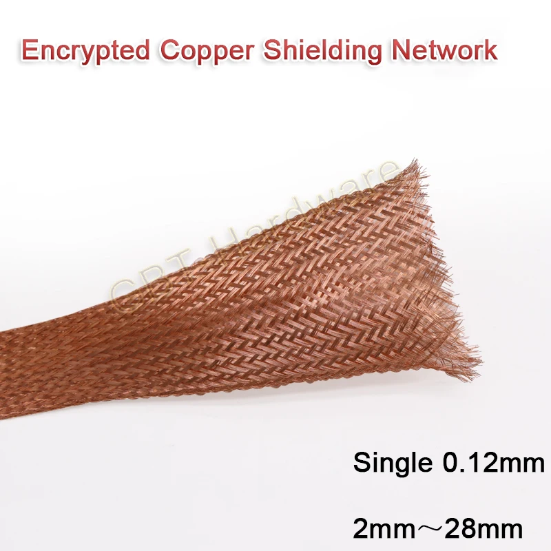1M Encrypted Copper Metal Shielding Net 2MM--28MM Stretchability For Cable Circuit Laboratory Radiation Protection
1M Encrypted Copper Metal Shielding Net 2MM--28MM Stretchability For Cable Circuit Laboratory Radiation Protection