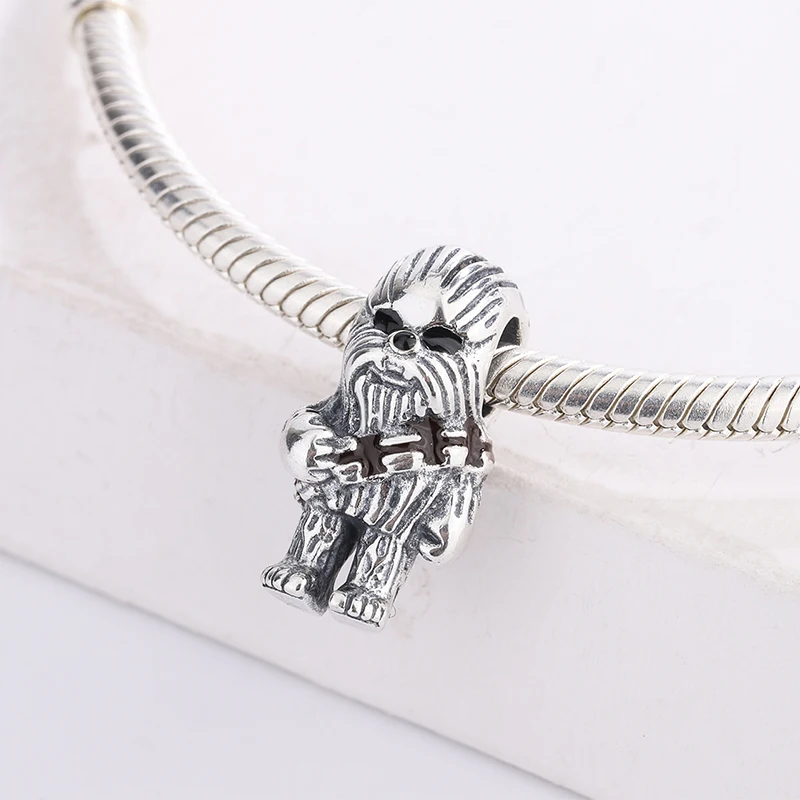 925 Sterling Silver Alien War Cartoon Star Pendant Charm Bracelet Fashion Jewelry DIY Making For Original Pandora Accessories
925 Sterling Silver Alien War Cartoon Star Pendant Charm Bracelet Fashion Jewelry DIY Making For Original Pandora Accessories