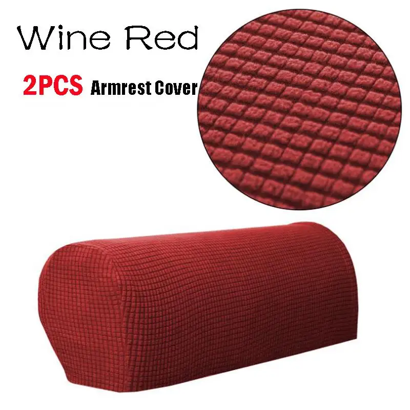 2Pcs Universal Sofa Armrest Cover For Living Room Stretch Elastic Armrest Protector Removable Solid Color Sofa Cushion Cover
2Pcs Universal Sofa Armrest Cover For Living Room Stretch Elastic Armrest Protector Removable Solid Color Sofa Cushion Cover