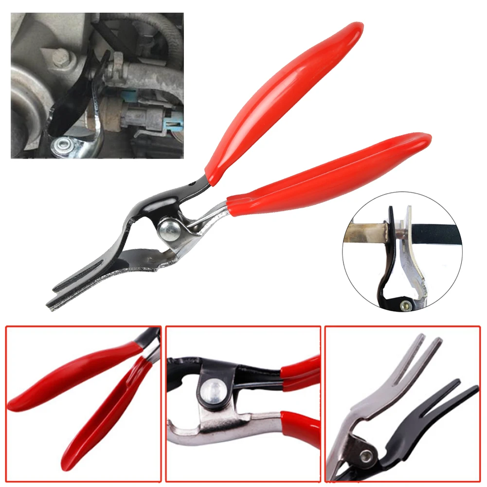 Angled Auto Fuel Vacuum Line Tube Hose PVC Dip Coated Handle Remover Separator Pliers Pipe Suitable Trachea Fuel Tube Water Pipe
Angled Auto Fuel Vacuum Line Tube Hose PVC Dip Coated Handle Remover Separator Pliers Pipe Suitable Trachea Fuel Tube Water Pipe