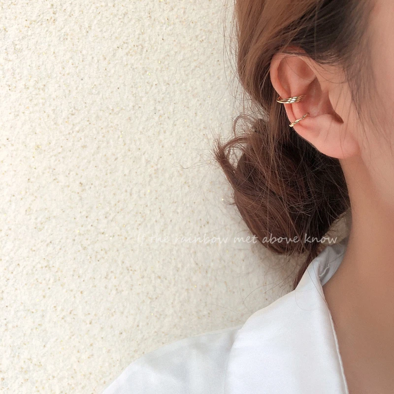 Korean Zircon Small Ear Cuff Set Ear Rings For Girls Gold Earcuff Cute Cartilage Clip on Earrings No Pierced Women Punk Jewelry
Korean Zircon Small Ear Cuff Set Ear Rings For Girls Gold Earcuff Cute Cartilage Clip on Earrings No Pierced Women Punk Jewelry