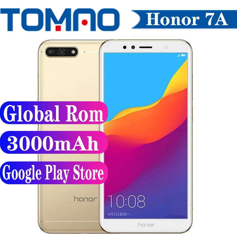 Смартфон Honor 7A телефон с экраном 5 7 дюйма ОЗУ 2 Гб ПЗУ 32 ГБ Восьмиядерный процессор