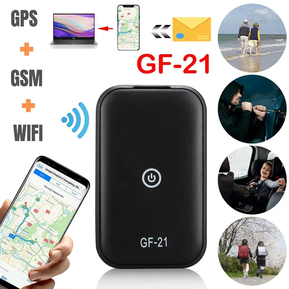 Мини GF21 GPS автомобильный трекер в реальном времени устройство против потери