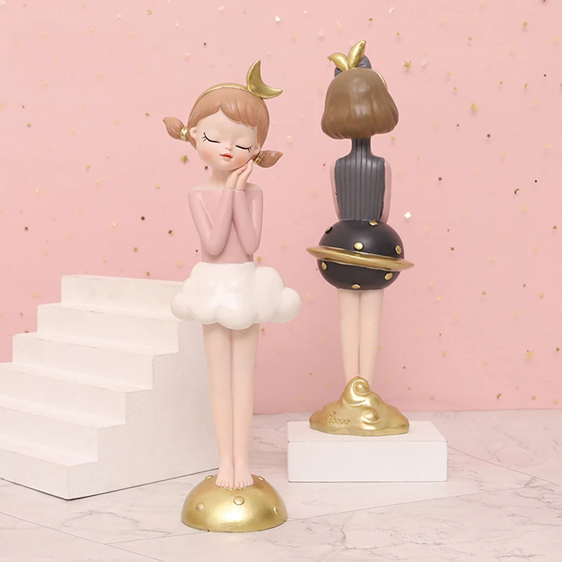 Cartoon Fairy Dolls Tabletop Decorations Resin Craftsmanship Girls Birthday Gifts
Cartoon Fairy Dolls Tabletop Decorations Resin Craftsmanship Girls Birthday Gifts