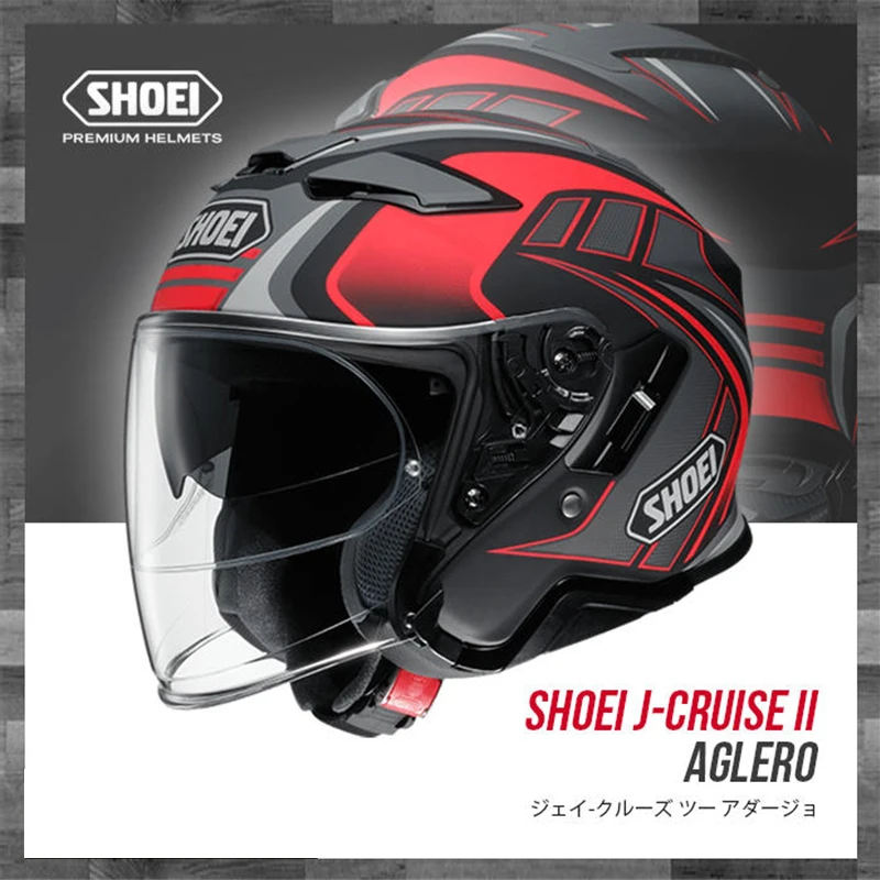 Open Face SHOEI J-CRUISE II AGLERO TC-1 JET HELMET Motorcycle Helmet Riding Motocross Racing Motobike Helmet,Capacete
Open Face SHOEI J-CRUISE II AGLERO TC-1 JET HELMET Motorcycle Helmet Riding Motocross Racing Motobike Helmet,Capacete