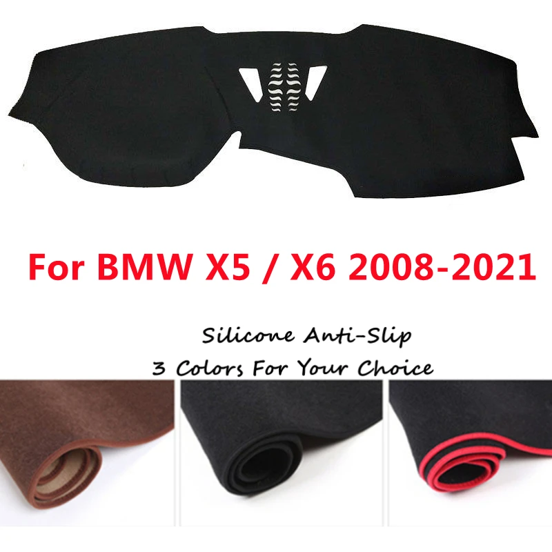 Super Soft Anti-slip Car Dashboard Cover For BMW X5 X6 (2008-2021) 2009-10-11-12-13-2020 Auto DashMat Sun Shade Pad Protector
Super Soft Anti-slip Car Dashboard Cover For BMW X5 X6 (2008-2021) 2009-10-11-12-13-2020 Auto DashMat Sun Shade Pad Protector