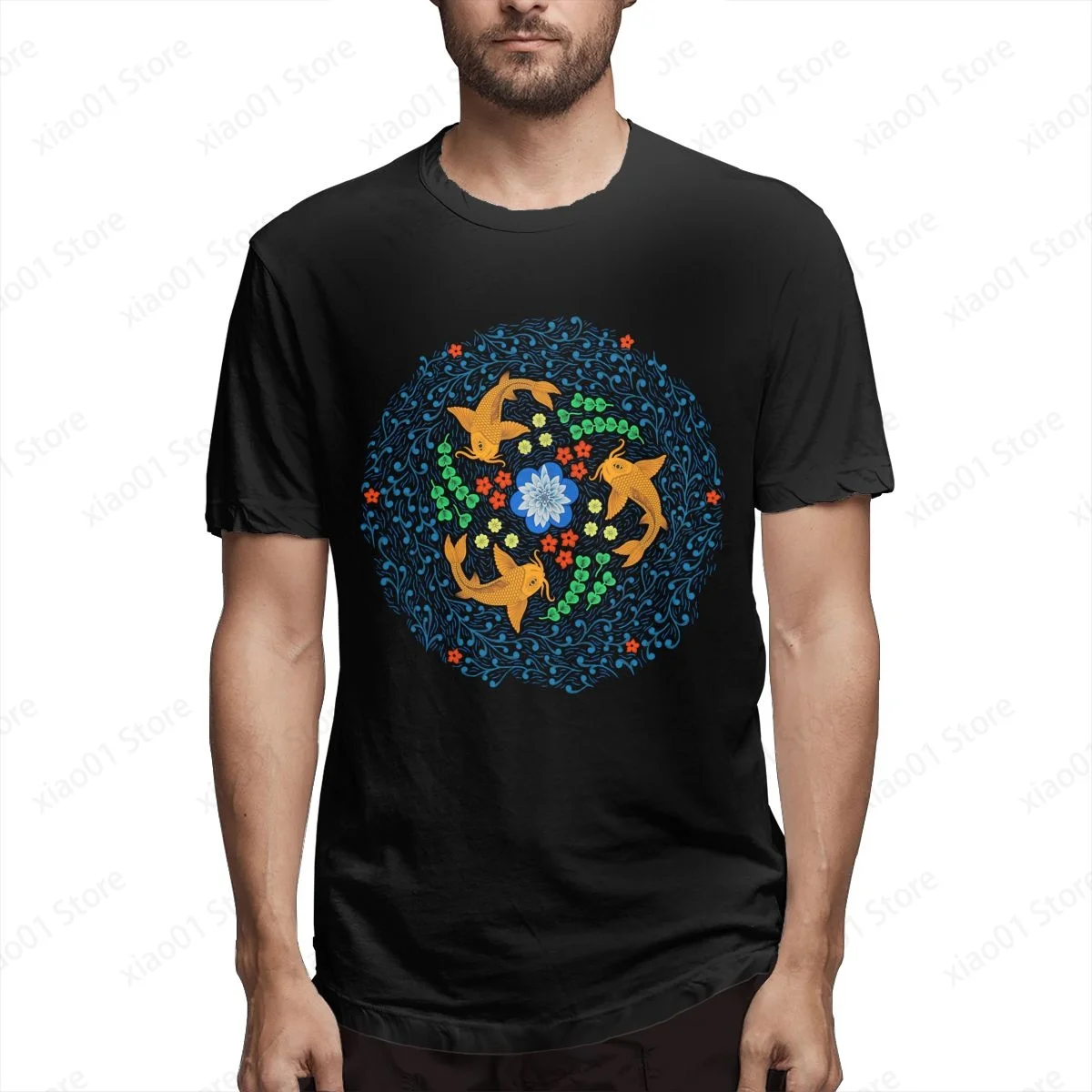 Blue Koi Pond T Shirt Men Women Graphics Harajuku T-Shirt Creativity Short Sleeve Tee Tops
Blue Koi Pond T Shirt Men Women Graphics Harajuku T-Shirt Creativity Short Sleeve Tee Tops
