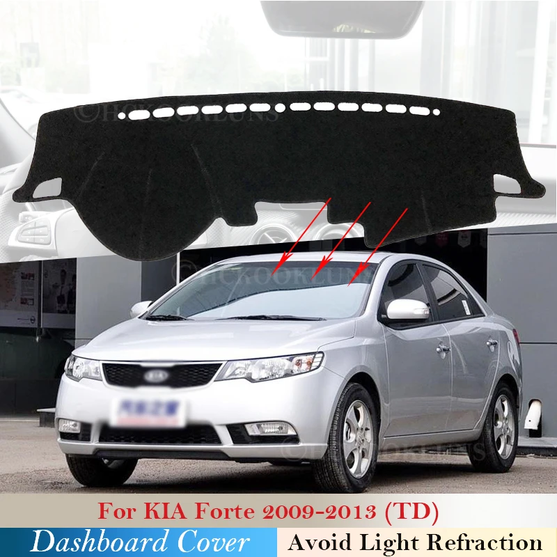 Dashboard Cover Protective Pad for KIA Forte 2009 2010 2011 2012 2013 TD Car Accessories Dash Board Sunshade Cerato Vivaro Koup
Dashboard Cover Protective Pad for KIA Forte 2009 2010 2011 2012 2013 TD Car Accessories Dash Board Sunshade Cerato Vivaro Koup
