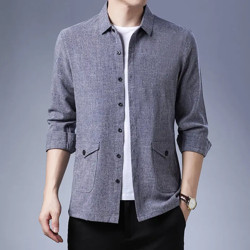 Olomm Autumn Long Sleeve Shirt Fashion Retro Dad Casual Large Site Shirt Рубашка Блузки Men Denim Shirts Ropa Camisa Genuine Hot
Olomm Autumn Long Sleeve Shirt Fashion Retro Dad Casual Large Site Shirt Рубашка Блузки Men Denim Shirts Ropa Camisa Genuine Hot