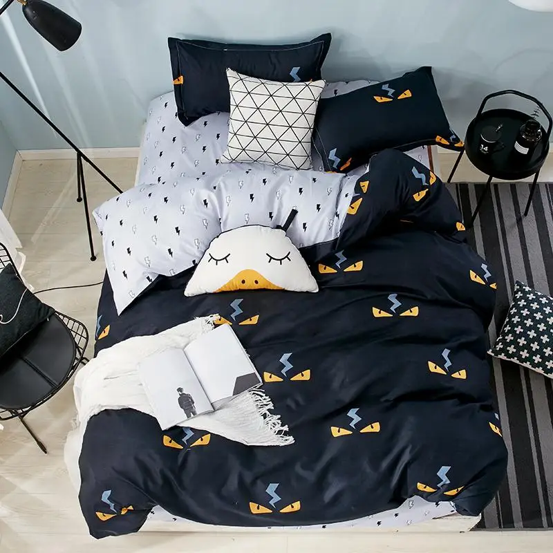 50 Simple Classic Queen bedding set 5 size bed linen 4pcs set duvet cover set Pastoral bed sheet AB side duvet cover black
50 Simple Classic Queen bedding set 5 size bed linen 4pcs set duvet cover set Pastoral bed sheet AB side duvet cover black