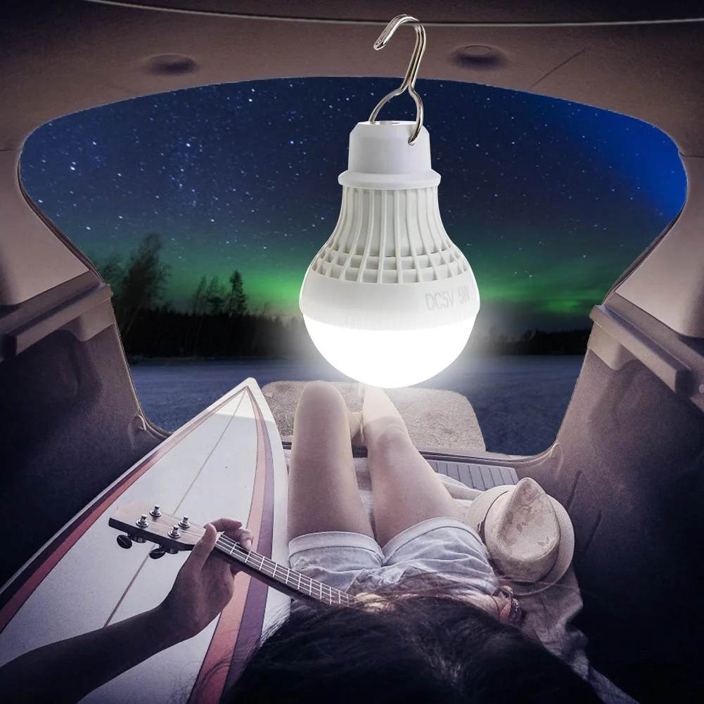 5W Multi-functional Portable LED Camping Bulb Light Practical Durable Outdoor Tent Hanging Emergency Lantern Lamp
5W Multi-functional Portable LED Camping Bulb Light Practical Durable Outdoor Tent Hanging Emergency Lantern Lamp