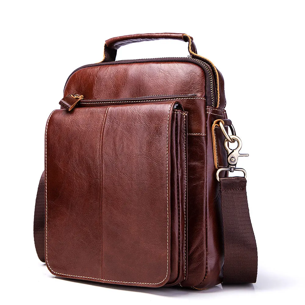 Genuine Leather Double Zipper Messenger Bag For Men Vertical Square Business Multi Color Shoulder Bag
Genuine Leather Double Zipper Messenger Bag For Men Vertical Square Business Multi Color Shoulder Bag