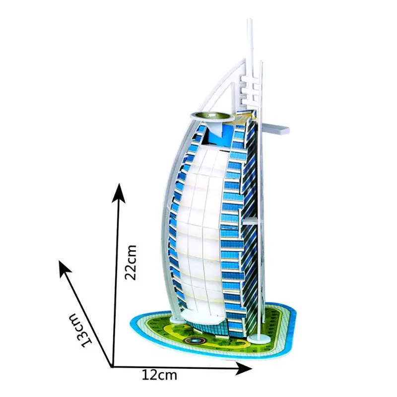 Фото 3D всемирно известное здание архитектурный паззл головоломка обучающая игрушка(Aliexpress на русском)