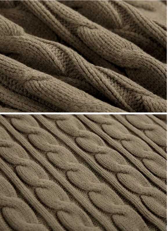 IEFB Korean fashion knitted twist sweater warm autumn winter crew neck thickening loose big size kintwear tops for men 9Y4775 
IEFB Korean fashion knitted twist sweater warm autumn winter crew neck thickening loose big size kintwear tops for men 9Y4775