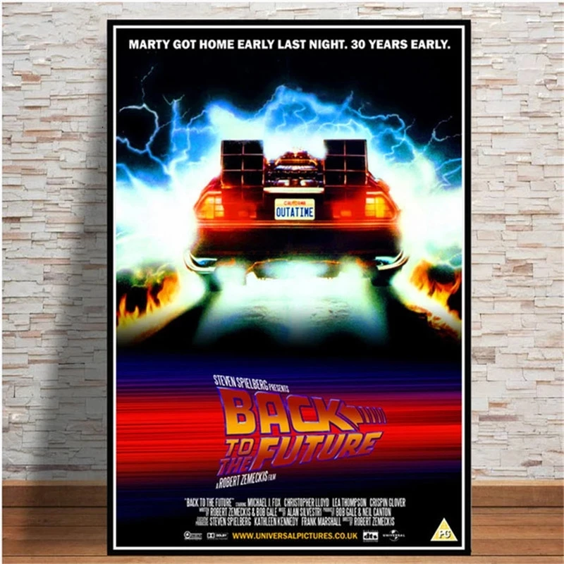 Movie Poster Cool Car Posters Prints Back to the Future Cuadros Vintage Wall Art Picture Canvas Painting for Living Room Decor
Movie Poster Cool Car Posters Prints Back to the Future Cuadros Vintage Wall Art Picture Canvas Painting for Living Room Decor