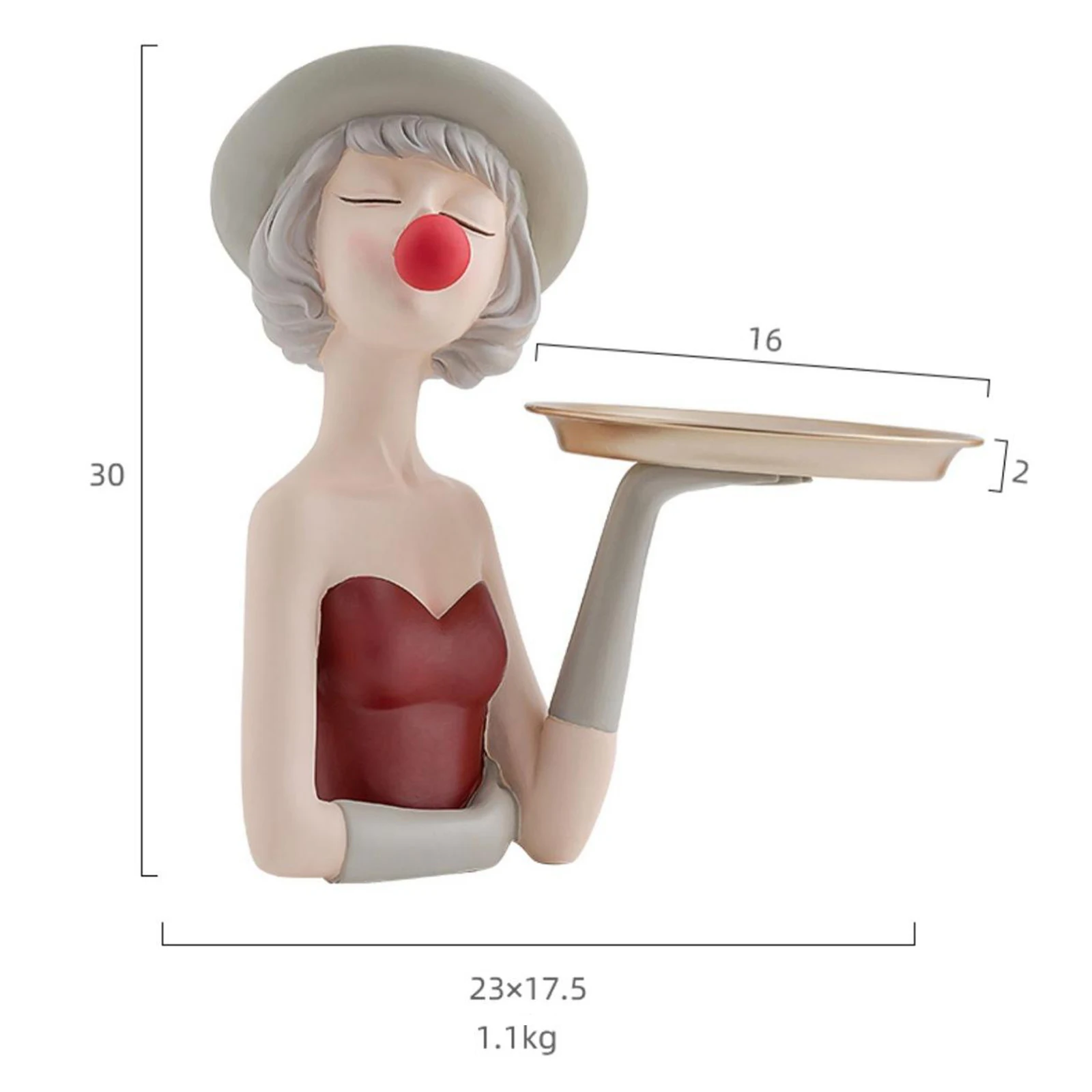 European Style Bubble Girl Figure Posture Figurine Statues Tray Home Decoration
European Style Bubble Girl Figure Posture Figurine Statues Tray Home Decoration