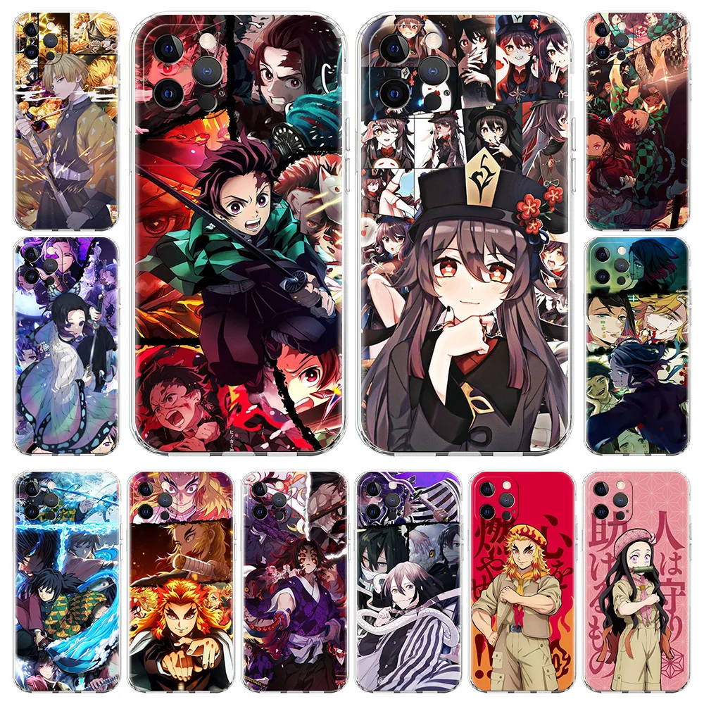 Demon Slayer kimetsu no yaiba Anime Phone Case For iPhone 13 11 12 Pro Max X XR XS 7 8 Plus SE 2020 Lens protect Clear Cover 
Demon Slayer kimetsu no yaiba Anime Phone Case For iPhone 13 11 12 Pro Max X XR XS 7 8 Plus SE 2020 Lens protect Clear Cover