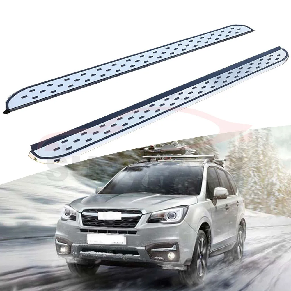 Side step fits for Subaru Forester 2013-2018 running board nerf bar 2Pcs left right Aluminium side step side pedal
Side step fits for Subaru Forester 2013-2018 running board nerf bar 2Pcs left right Aluminium side step side pedal