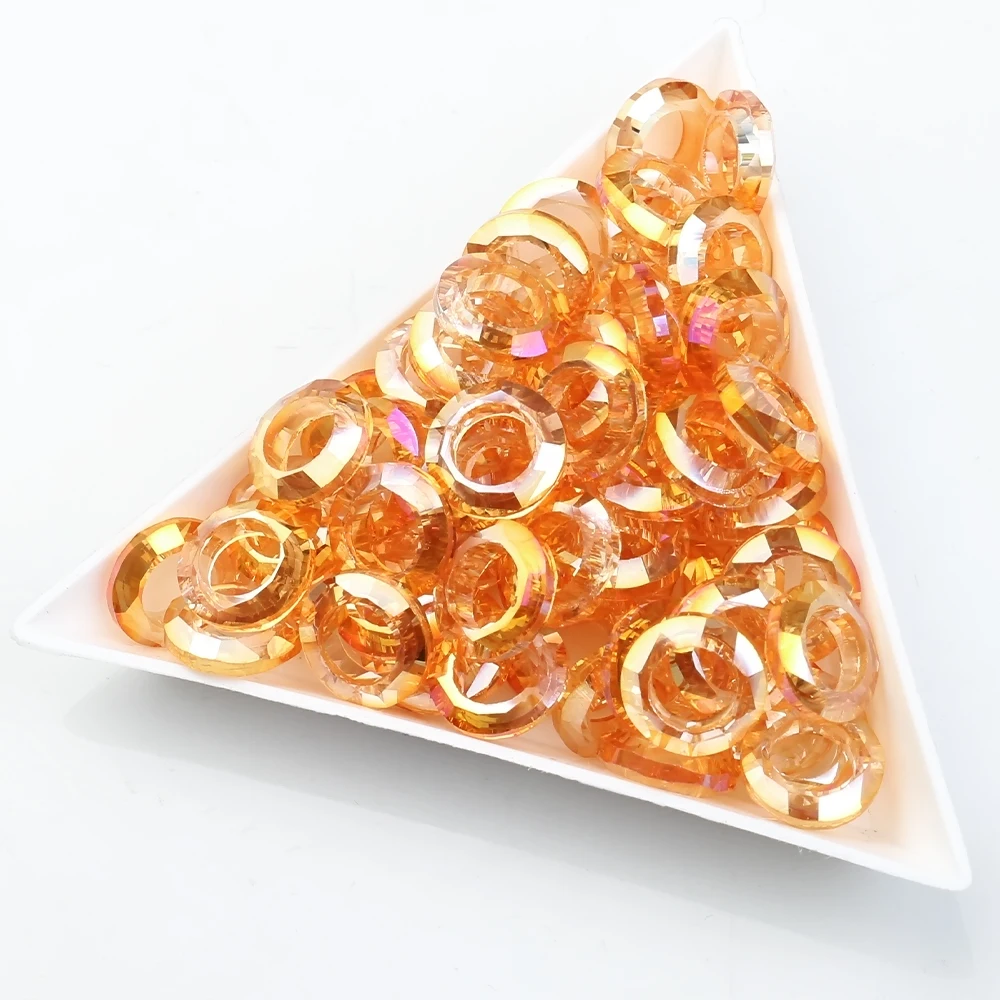 Czech Glass Round Beads With Large Hole 6/8/10/14MM Crystal Big Hole Beads Spacer For DIY Making Earing Accessories Ornaments
Czech Glass Round Beads With Large Hole 6/8/10/14MM Crystal Big Hole Beads Spacer For DIY Making Earing Accessories Ornaments