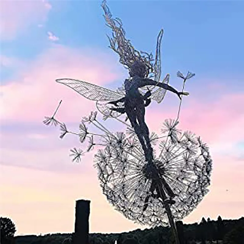 Garden Fairy Decoration Stake Fairies and Dandelions Dance Together Landscape Miniature Figurine Modern Home Yard Lawn Art Decor
Garden Fairy Decoration Stake Fairies and Dandelions Dance Together Landscape Miniature Figurine Modern Home Yard Lawn Art Decor