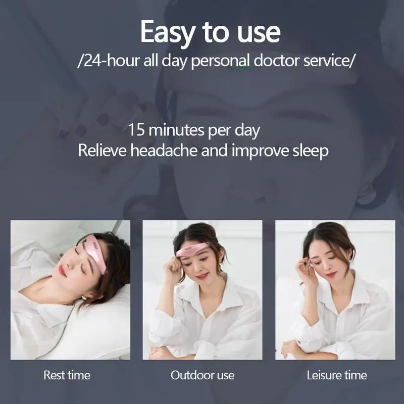 Electric Wireless Head Massager English Voice Migraine Sleep Relief Release Device Sleep Therapy Therapy Monitor Insomnia S H1C5
Electric Wireless Head Massager English Voice Migraine Sleep Relief Release Device Sleep Therapy Therapy Monitor Insomnia S H1C5