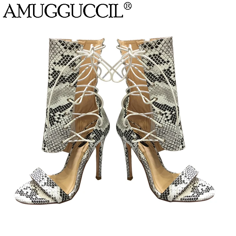 2021 New Plus Big Size 35-42 Snake Zip Lace Up Fashion Sexy High Heel Females Lady Sandal Party Women Summer Boots L1247
2021 New Plus Big Size 35-42 Snake Zip Lace Up Fashion Sexy High Heel Females Lady Sandal Party Women Summer Boots L1247