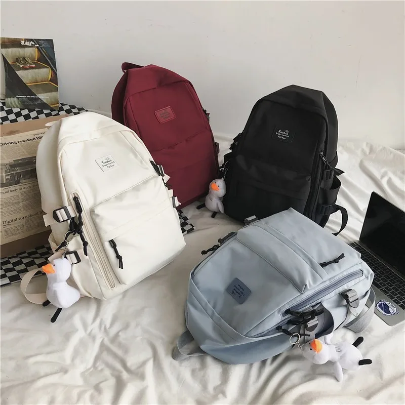 New Casual Backpack Kawaii Women Backpack Nylon Waterproof School Bags For Teenager Girls Shoulder Bags Mochilas Rucksacks
New Casual Backpack Kawaii Women Backpack Nylon Waterproof School Bags For Teenager Girls Shoulder Bags Mochilas Rucksacks