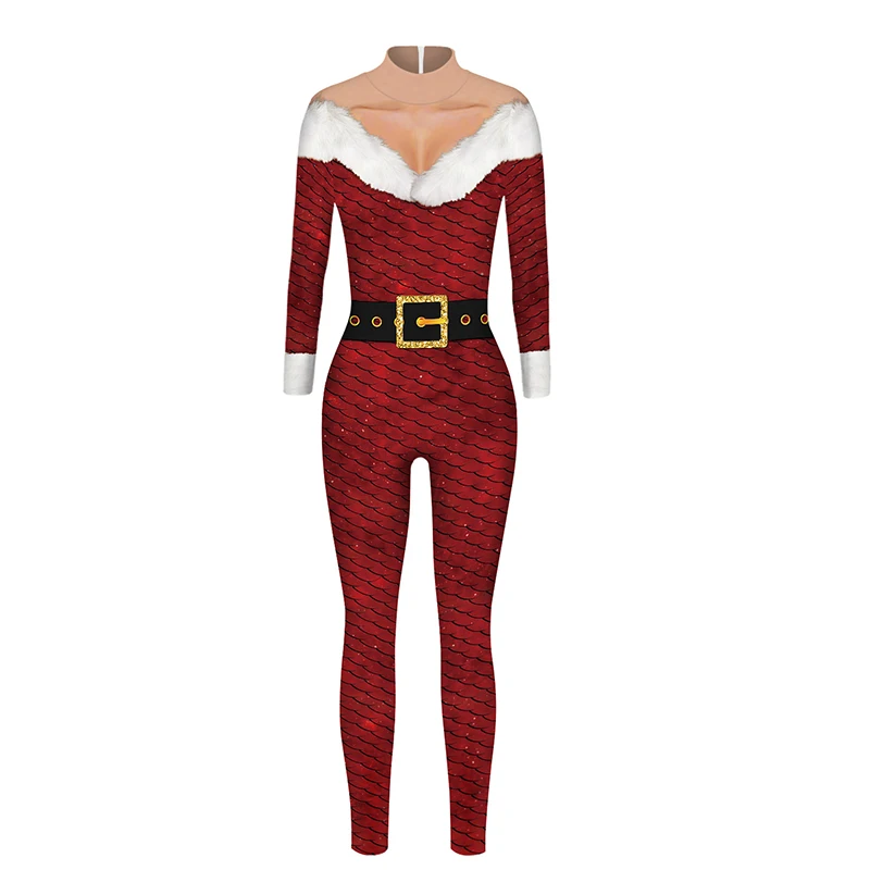 2020 New Christmas Mermaid Cosplay Costume For Women Beauty Magic Clothing Classic Red Fish Scale Bodysuit Slim Long Sleeve Suit
2020 New Christmas Mermaid Cosplay Costume For Women Beauty Magic Clothing Classic Red Fish Scale Bodysuit Slim Long Sleeve Suit