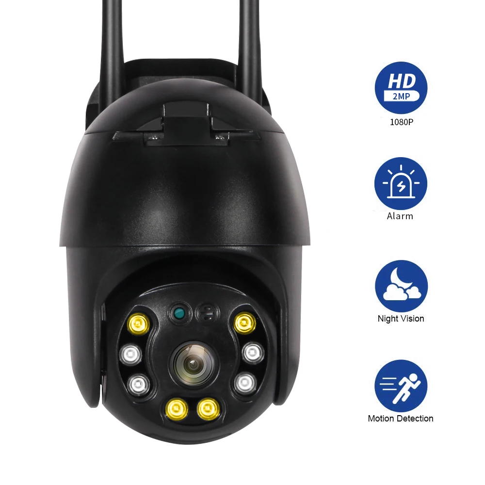 INQMEGA Wi-Fi PTZ Сетевая камера 1080P HD 360 Защита видеонаблюдения Водонепроницаемая CCTV
INQMEGA Wi-Fi PTZ Сетевая камера 1080P HD 360 Защита видеонаблюдения Водонепроницаемая CCTV
