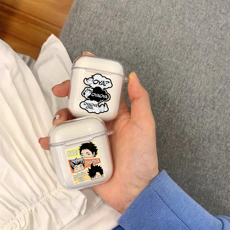 Cartoon Japan Anime Haikyuu Oya TPU silicone Airpod Case For Airpods 2 Airpods1 Airpods pro 3 soft TPU cover
Cartoon Japan Anime Haikyuu Oya TPU silicone Airpod Case For Airpods 2 Airpods1 Airpods pro 3 soft TPU cover
