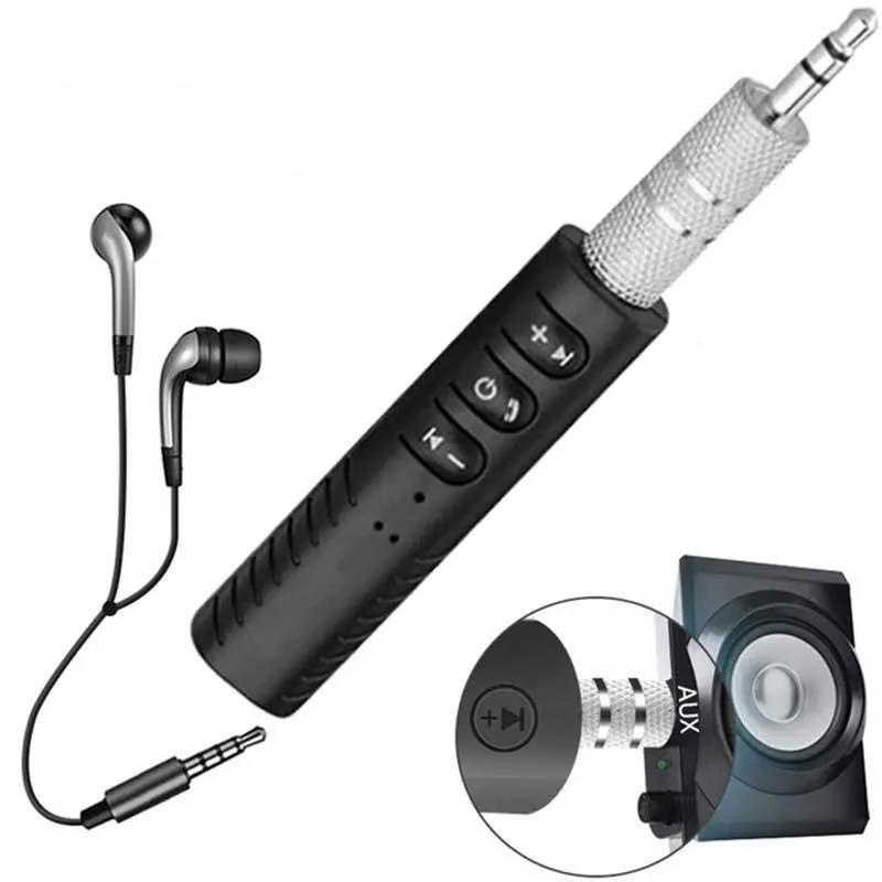 Wireless Receiver 3.5mm Jack Aux Audio Adapter For Phone Headphone Music Bluetooth-compatible Car Kit | Электроника