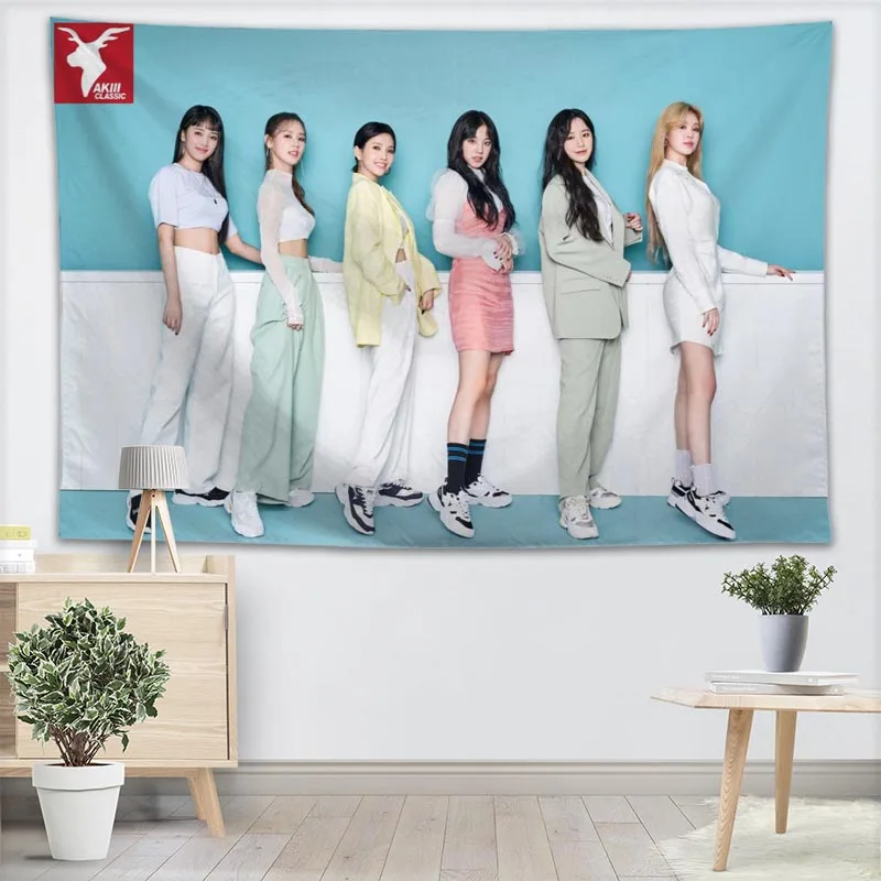 KPOP G-IDLE Tapestry Wall Hanging Decor Wall Cloth Tapestries Home Decoration Accessories Psychedelic Carpet Decorative 0512 
KPOP G-IDLE Tapestry Wall Hanging Decor Wall Cloth Tapestries Home Decoration Accessories Psychedelic Carpet Decorative 0512