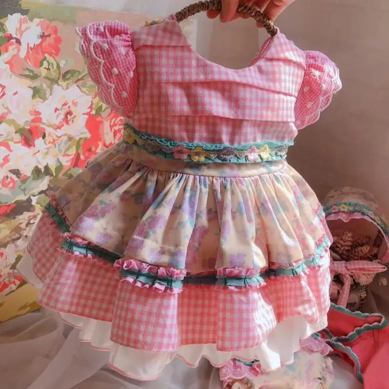 2020new Arrivals Spain Girls Dress Thick Short Tutu Dress Plaid Flowers Skirts Lolital Kids Dresses for Girls Princess Costume
2020new Arrivals Spain Girls Dress Thick Short Tutu Dress Plaid Flowers Skirts Lolital Kids Dresses for Girls Princess Costume