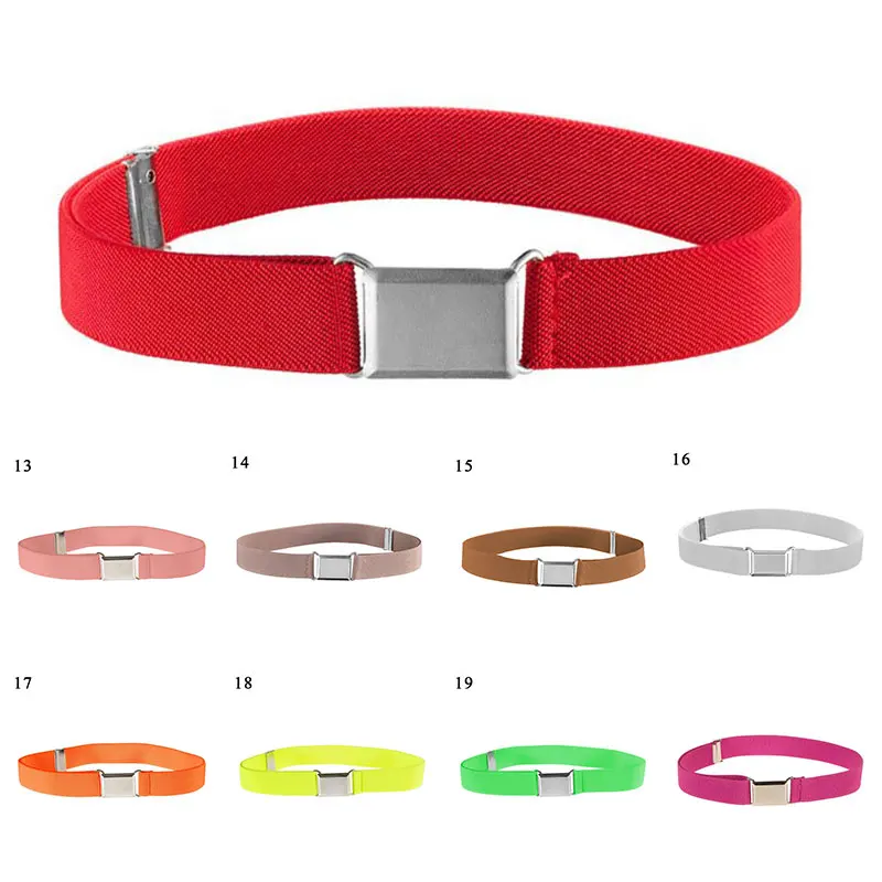 2021 Kids Belt Handmade Canvas Waistband Children Pure Color All-match Soft Stretch Waist Belt Elastic Adjustable Easy Buckles
2021 Kids Belt Handmade Canvas Waistband Children Pure Color All-match Soft Stretch Waist Belt Elastic Adjustable Easy Buckles