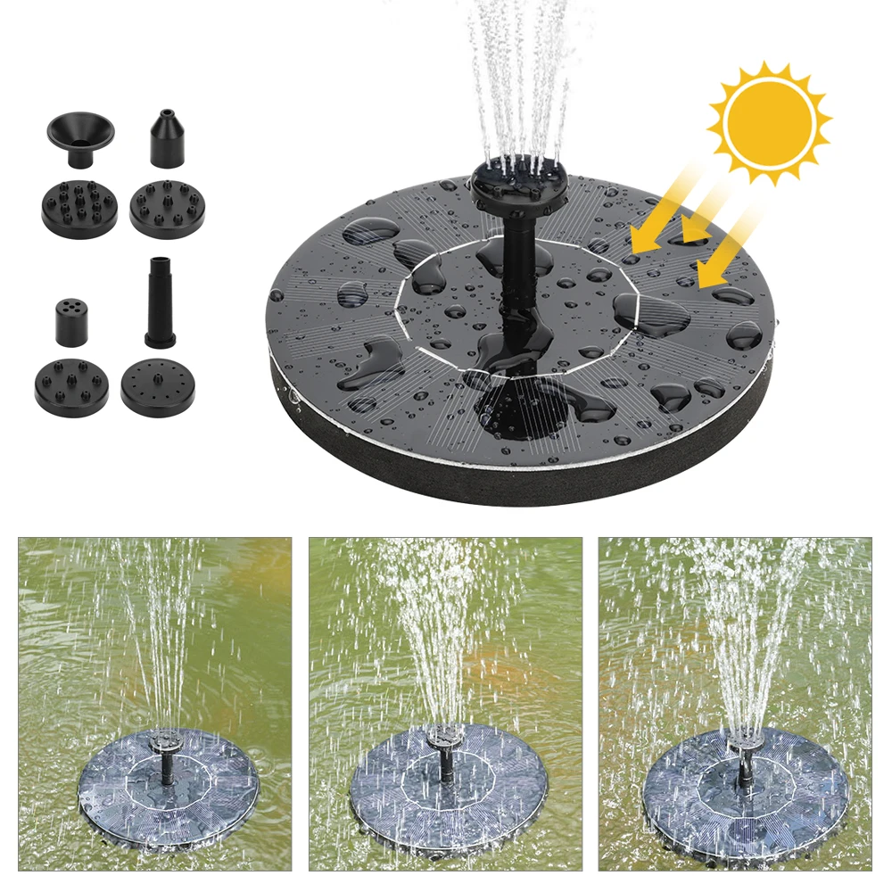 Watering Solar Power Fountain Pool Floating Water Pump Solar Panel Garden Plants Courtyard Scenery Garden Fountain
Watering Solar Power Fountain Pool Floating Water Pump Solar Panel Garden Plants Courtyard Scenery Garden Fountain