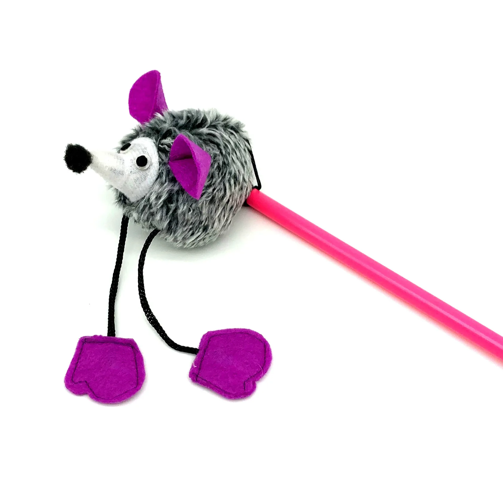High Quality Pet Cat Toy Rod Teaser Wand Plastic Pet Toys for Cats Interactive Stick Cat Supplies Teaser Toys
High Quality Pet Cat Toy Rod Teaser Wand Plastic Pet Toys for Cats Interactive Stick Cat Supplies Teaser Toys