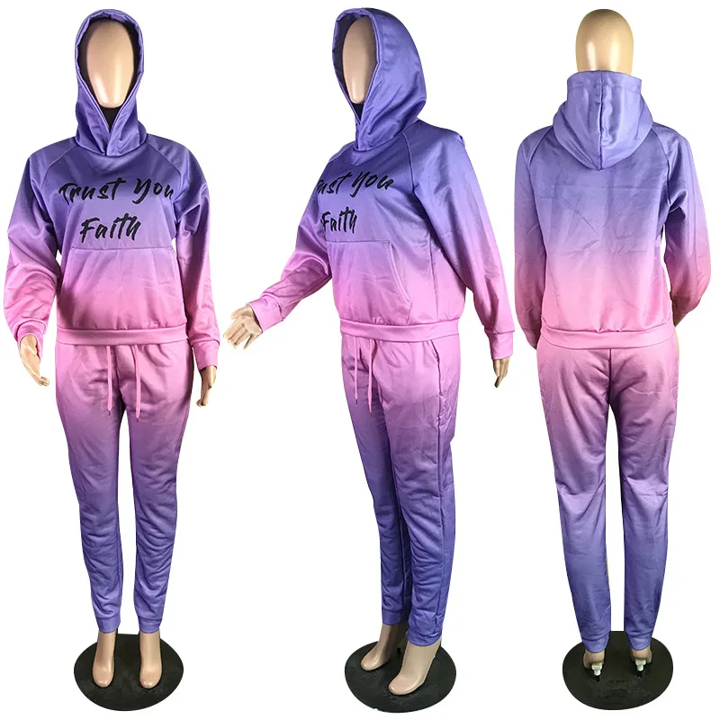 TNNAOFF Fall Gradient Hoodie Two Piece Set for Women Letter Long Sleeve Tops Fashion Sweatpants Lounge Wear Matching Outfits
TNNAOFF Fall Gradient Hoodie Two Piece Set for Women Letter Long Sleeve Tops Fashion Sweatpants Lounge Wear Matching Outfits