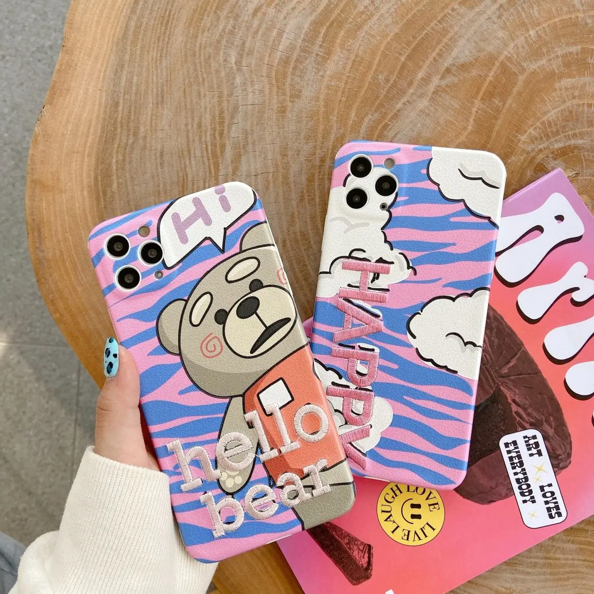 Zebra print bear mobile phone case for iPhone7 iPhone8 iPhoneX iPhoneXS iPhoneXR iPhone11 iPhone12
Zebra print bear mobile phone case for iPhone7 iPhone8 iPhoneX iPhoneXS iPhoneXR iPhone11 iPhone12