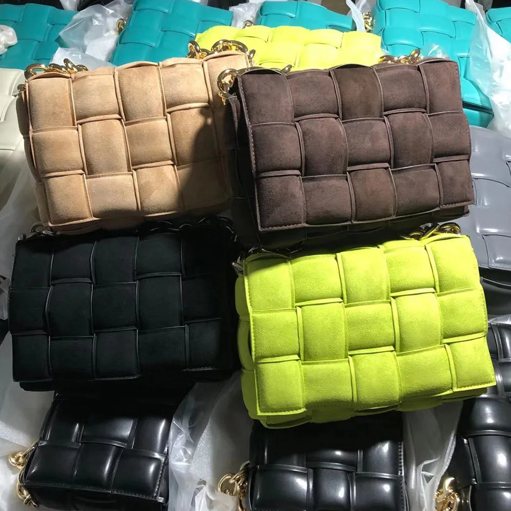 Luxury Handbag Women Bag Designer Thick Metal Chain Plaid Woven Shoulder Bag Trend Bag Female Crossbody Messenger Bag Flap Purse
Luxury Handbag Women Bag Designer Thick Metal Chain Plaid Woven Shoulder Bag Trend Bag Female Crossbody Messenger Bag Flap Purse