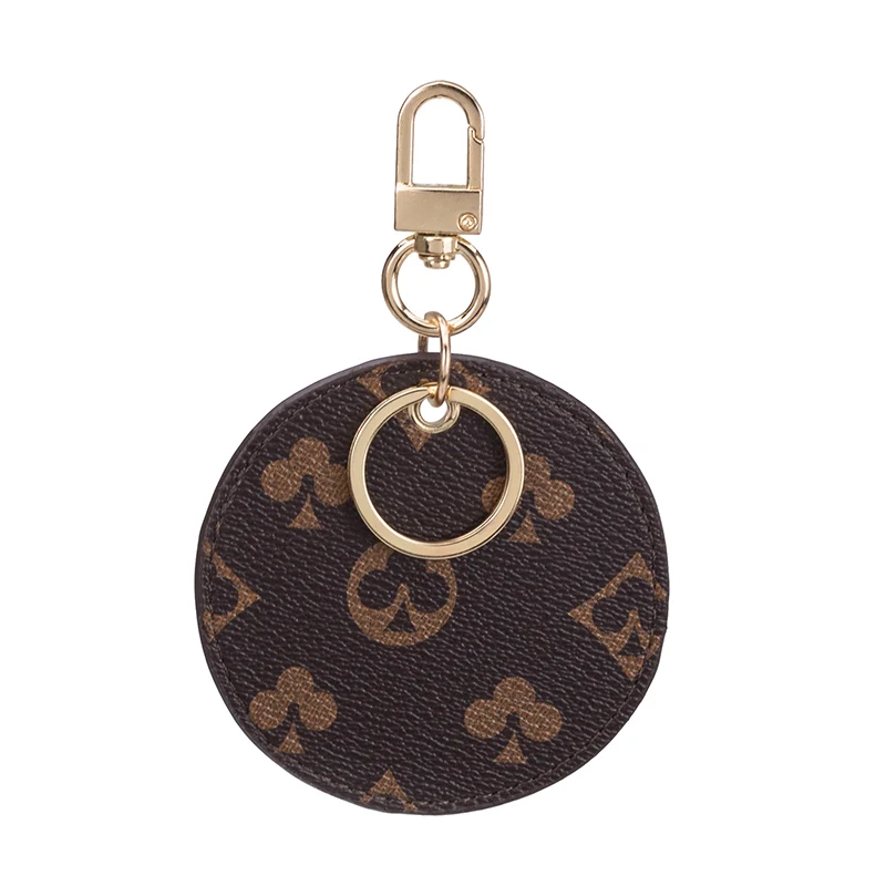 European and American Fashion Print Design Dome Keychain High Quality PU Keychain Luxury Printing Design Women Keychain
European and American Fashion Print Design Dome Keychain High Quality PU Keychain Luxury Printing Design Women Keychain