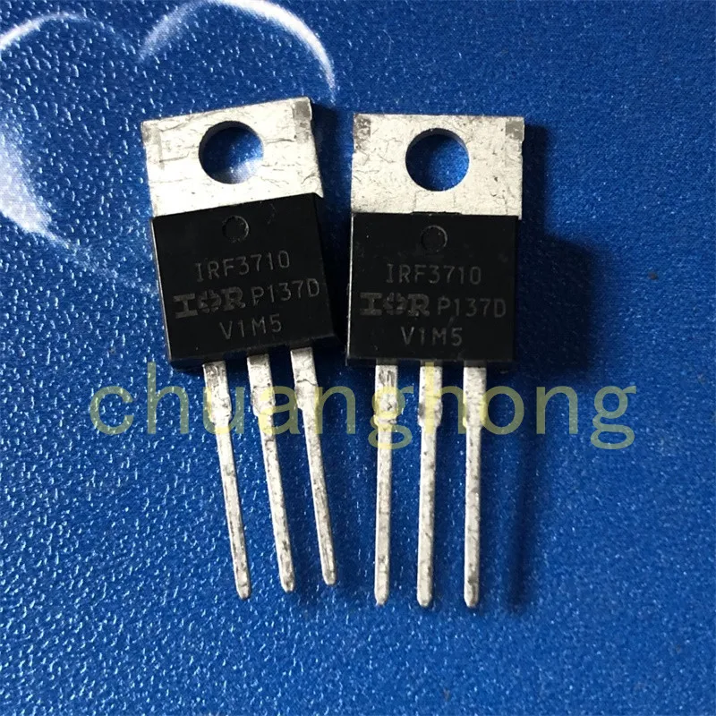 1Pcs/Lot Original New Power Triode IRF3710 Field Effect Transistor MOS Triode TO-220 57A 100V
1Pcs/Lot Original New Power Triode IRF3710 Field Effect Transistor MOS Triode TO-220 57A 100V