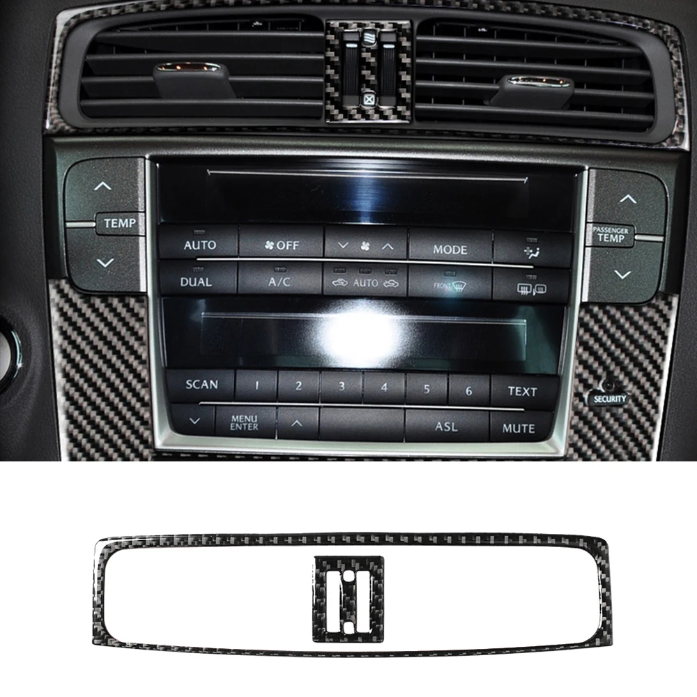 Central Air Outlet Vent Decoration Cover Trim Sticker Decal for Lexus IS IS250 300 350C 2006-2012 Car Accessories Carbon Fiber
Central Air Outlet Vent Decoration Cover Trim Sticker Decal for Lexus IS IS250 300 350C 2006-2012 Car Accessories Carbon Fiber