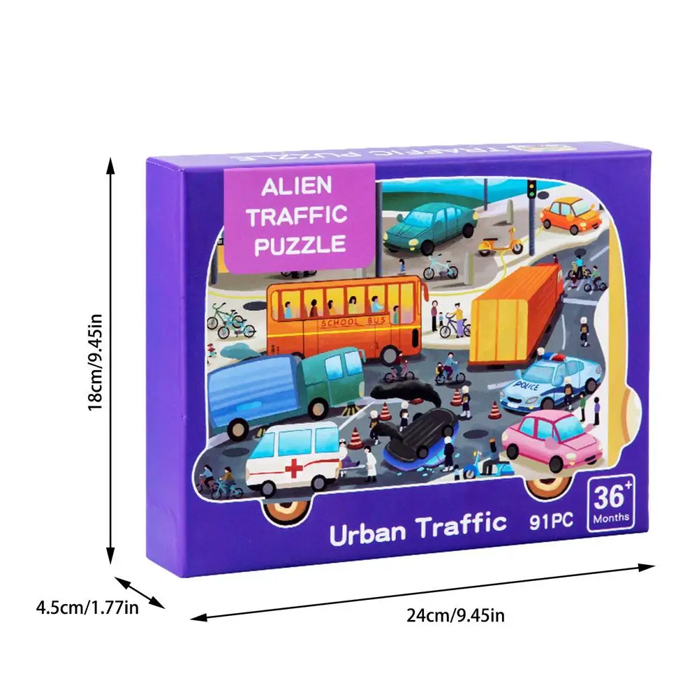 Jigsaw Puzzles Kids Dinosaur Traffic Scenery Wooden Animal Puzzles Educational Toys Birthday Gifts For Children
Jigsaw Puzzles Kids Dinosaur Traffic Scenery Wooden Animal Puzzles Educational Toys Birthday Gifts For Children