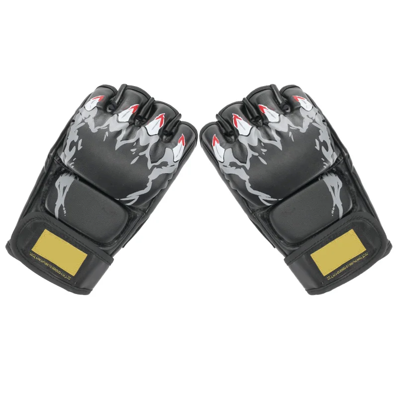 Boxing Gloves MMA Gloves Muay Thai Training Gloves MMA Boxer Fight Boxing Equipment Half Mitts PU Leather Black/Red
Boxing Gloves MMA Gloves Muay Thai Training Gloves MMA Boxer Fight Boxing Equipment Half Mitts PU Leather Black/Red