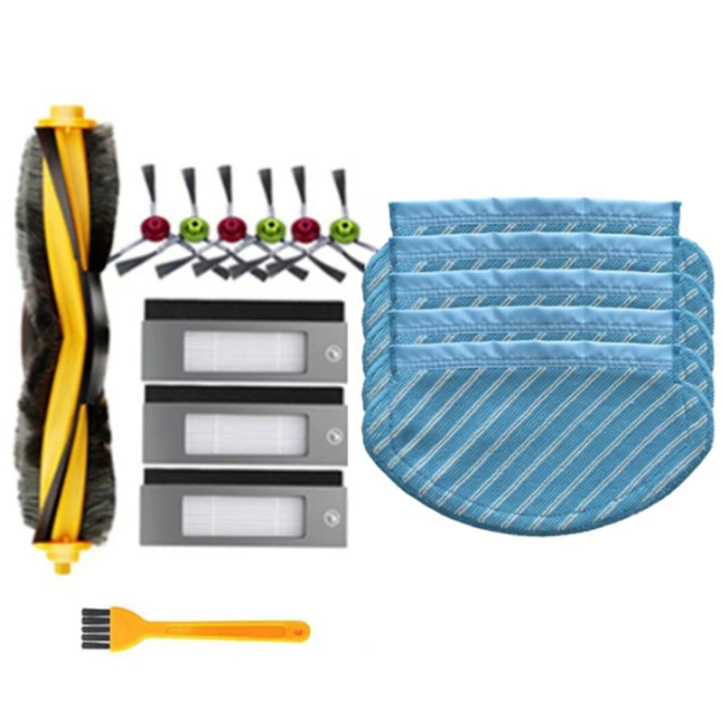 Roller Side Brush Filter Kit for Ecovacs Deebot OZMO 950 920 Vacuum Cleaner Part Replacement Accessories
Roller Side Brush Filter Kit for Ecovacs Deebot OZMO 950 920 Vacuum Cleaner Part Replacement Accessories
