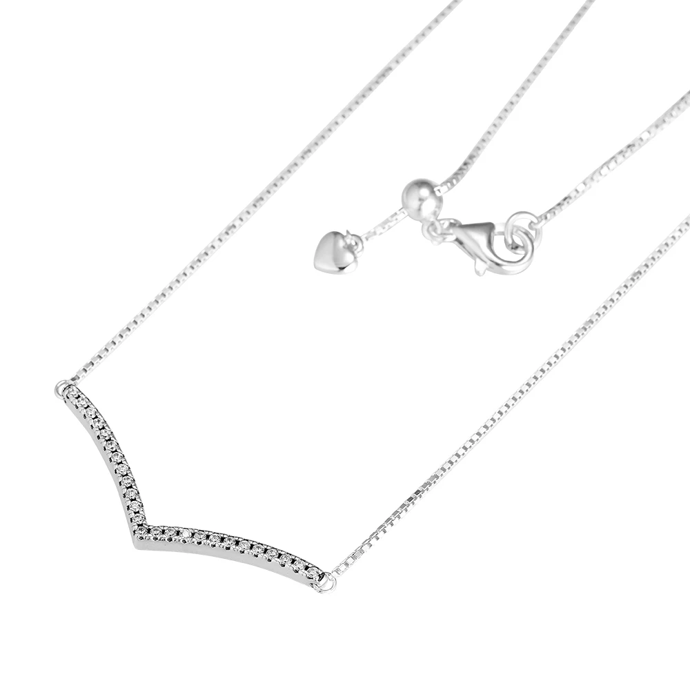 Necklace Collares 925 Sterling Silver Jewelry Silver Shimmering Wish Chain Women Bijoux Femme Choker Collier Necklaces
Necklace Collares 925 Sterling Silver Jewelry Silver Shimmering Wish Chain Women Bijoux Femme Choker Collier Necklaces