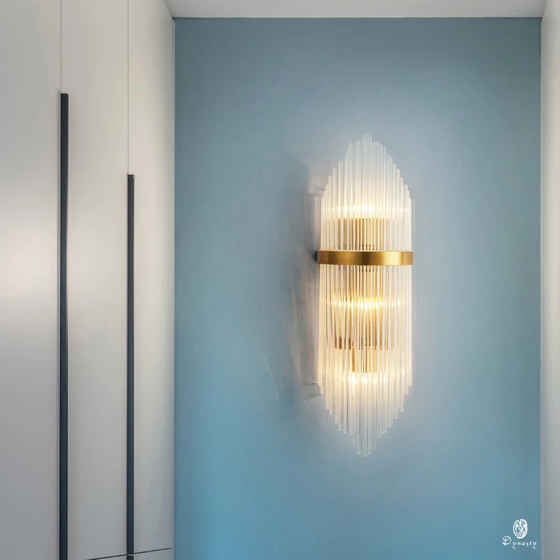 Modern Wall Lights Decoration Golden Crystal Euro Style Wall Lamp LED Sconce For Bedside Bedroom Hotel Project Lighting Fixture
Modern Wall Lights Decoration Golden Crystal Euro Style Wall Lamp LED Sconce For Bedside Bedroom Hotel Project Lighting Fixture